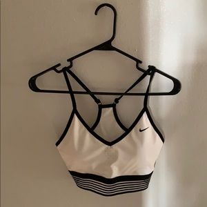 Nike White Sportsbra